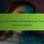 Cost vs. Durability: Evaluating Cover Tracing Material Options