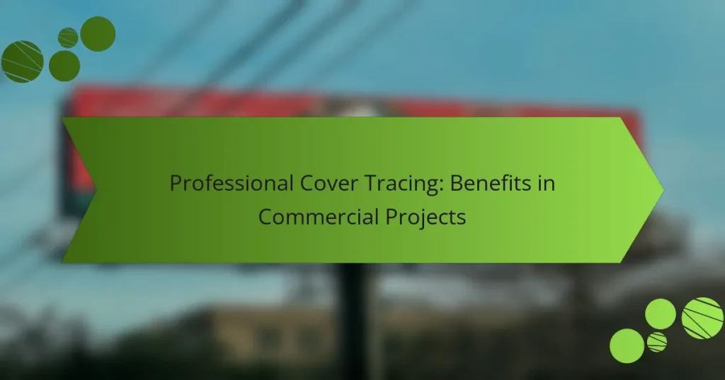 Professional Cover Tracing: Benefits in Commercial Projects